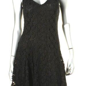 Ralph Lauren Polo Boho Haute Lace/Crochet Black Dress (Size S)